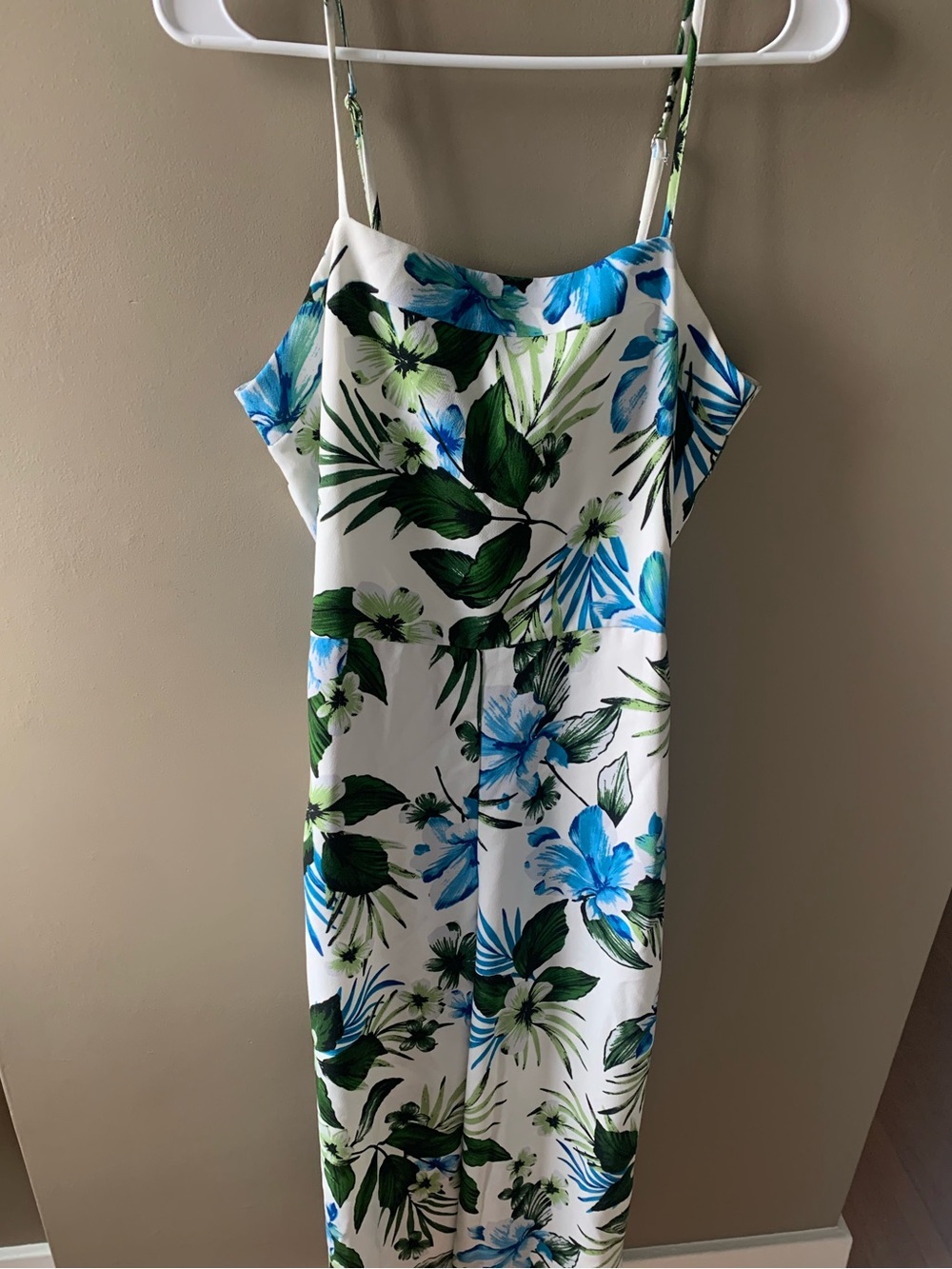 Banana Republic Tropical Floral Jumpsuit